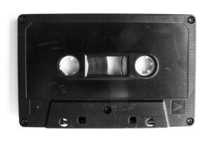 Blank cassette tape